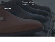 Tablet Screenshot of melkershoes.com